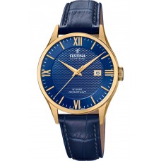 FESTINA Blue Leather Strap F20010/3